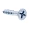 Prime-Line Wood Screw, Flat Head Phillips Drive No. 8 X 7/8in Zinc Plated Steel 50PK 9035057 - alternate 1